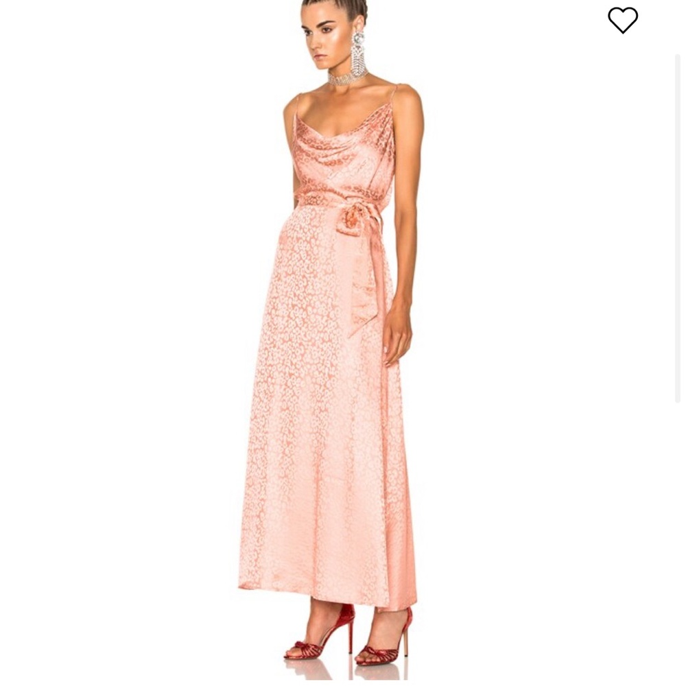 LPA Dress 168 silk blush rose